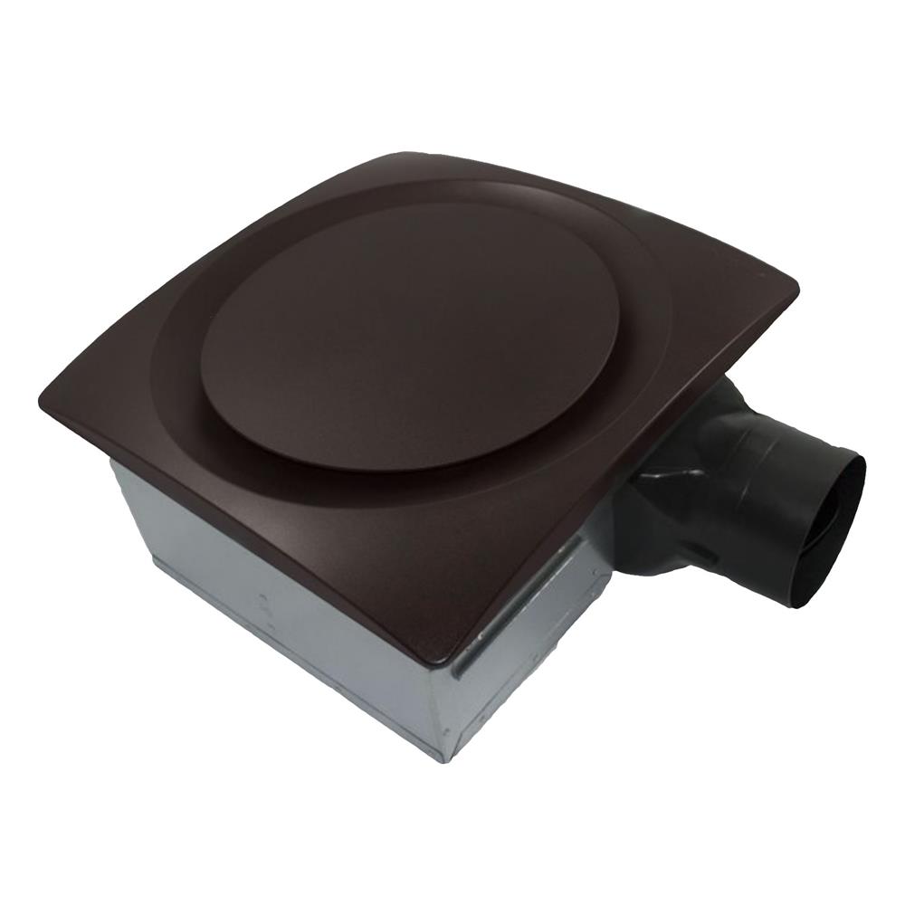 Aero Pure AP90-S OR Slim Fit Quiet 90 CFM Bathroom Ventilation Fan with Oil Rubbed Bronze Grille  